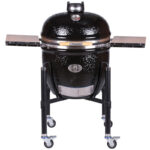 Barbecue MONOLITH LeChef PRO 2.0 nero con carrello